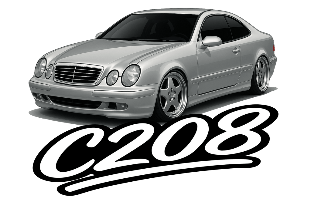CLK C208 T-Shirt – Mercedes Youngtimer Fan Shirt | Save the Classics - SaveTheClassics