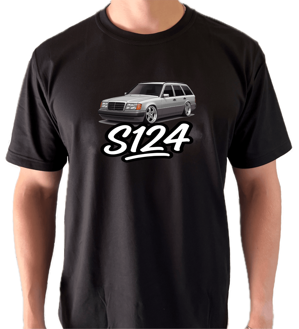 Mercedes S124 T-Shirt - SaveTheClassics