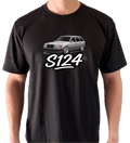 Mercedes S124 T-Shirt - SaveTheClassics