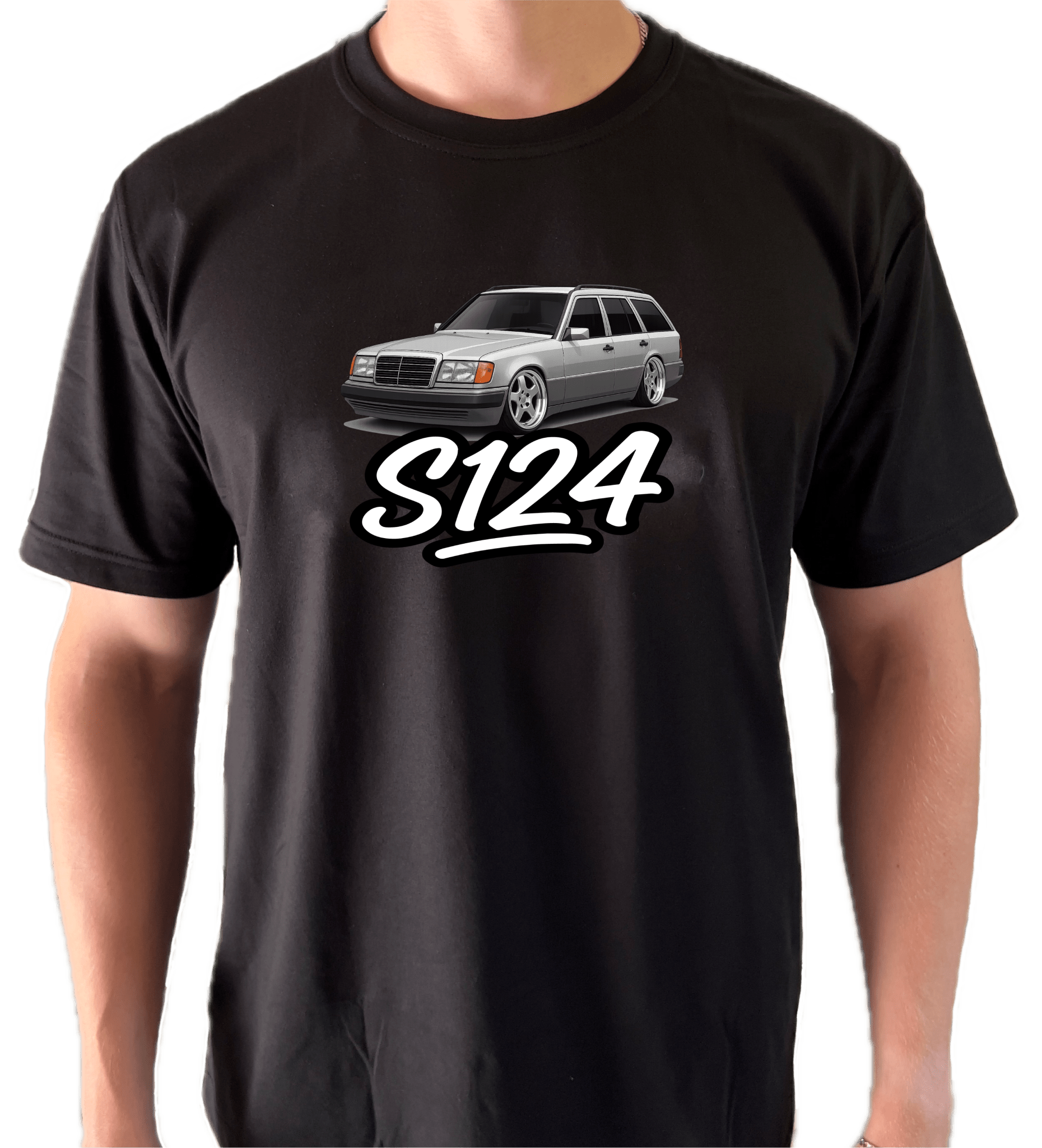 Mercedes S124 T-Shirt - SaveTheClassics