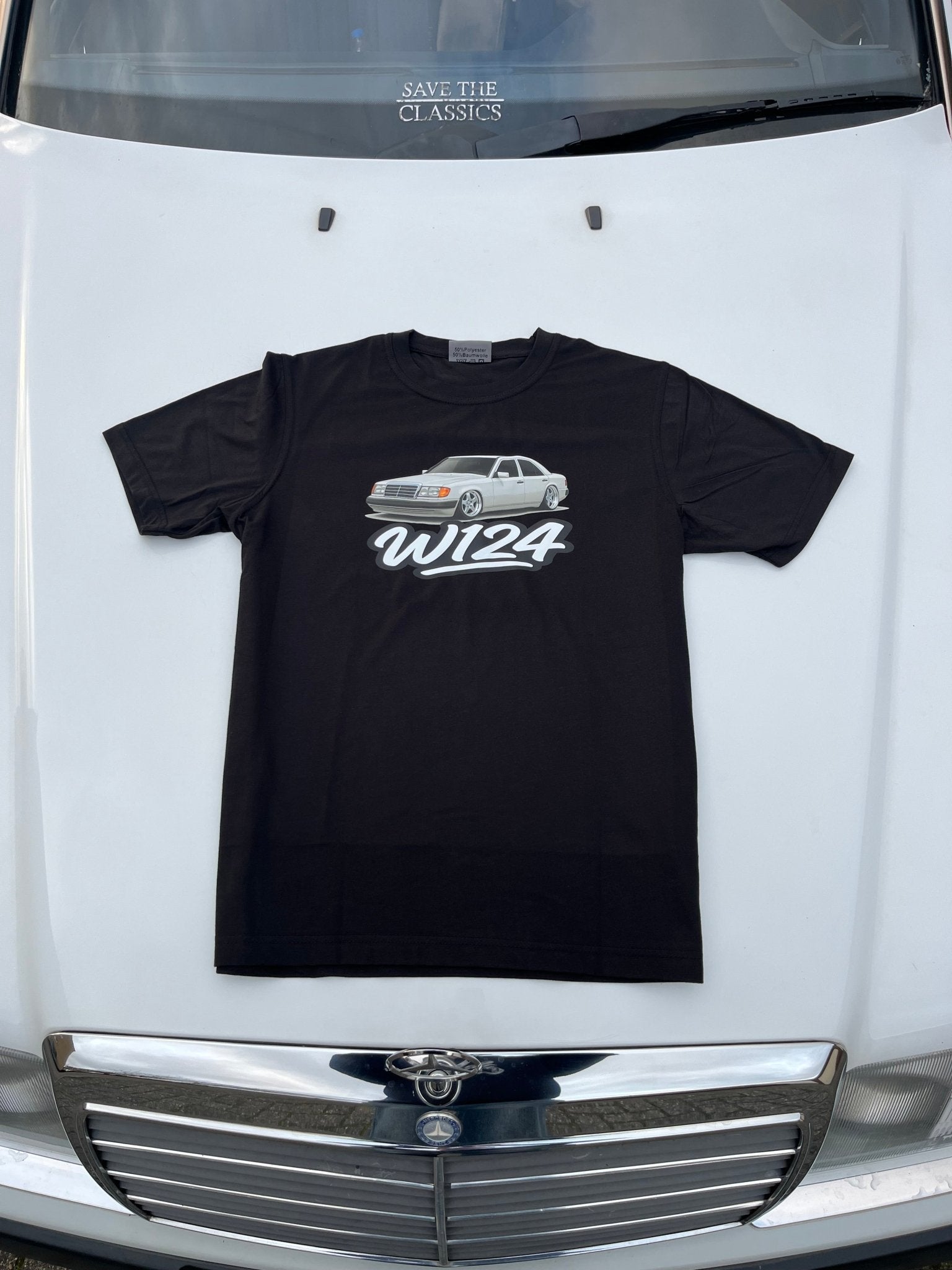 Mercedes W124 T-Shirt - SaveTheClassics