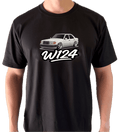 Mercedes W124 T-Shirt - SaveTheClassics