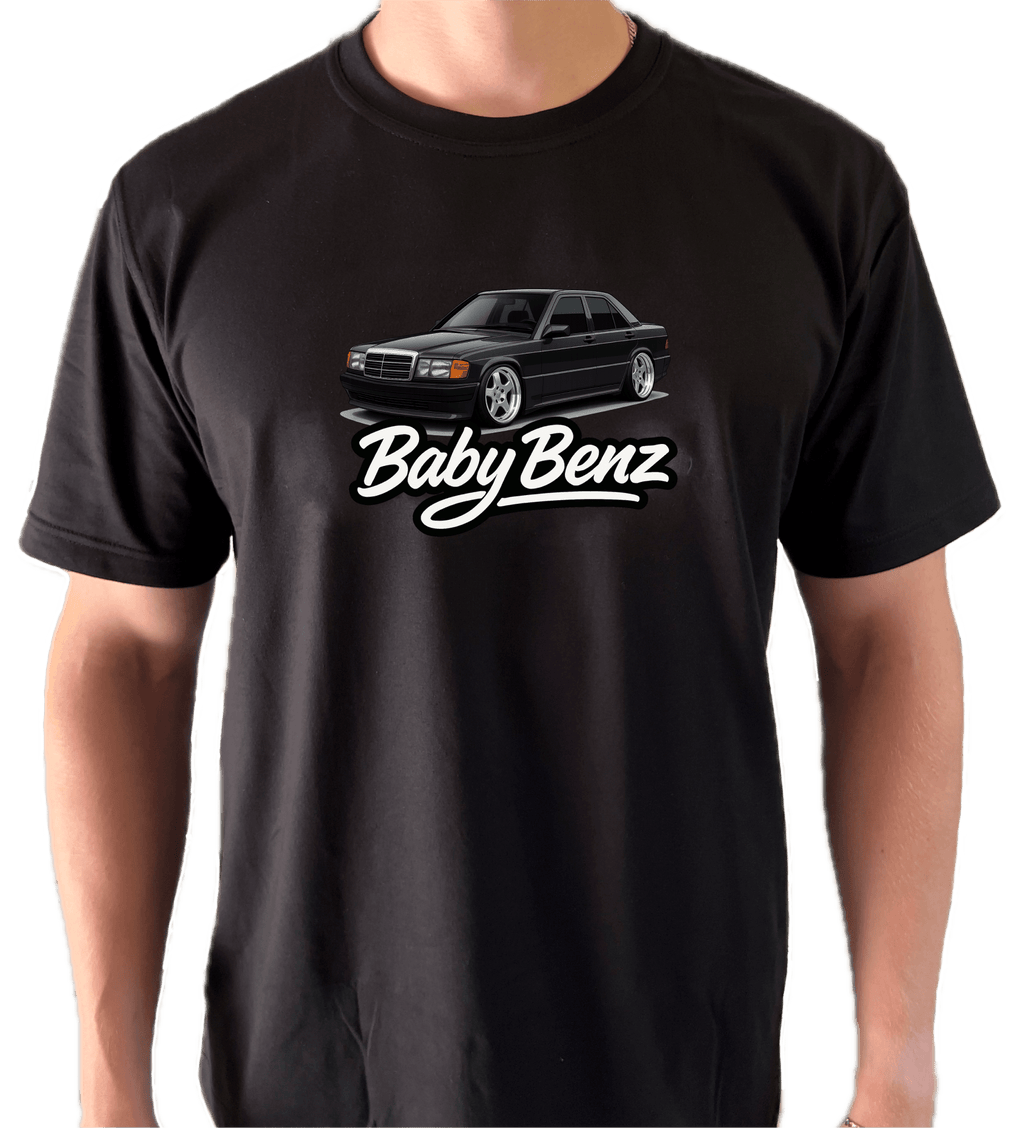 Mercedes W201 „Baby Benz“ Fan T-Shirt - SaveTheClassics