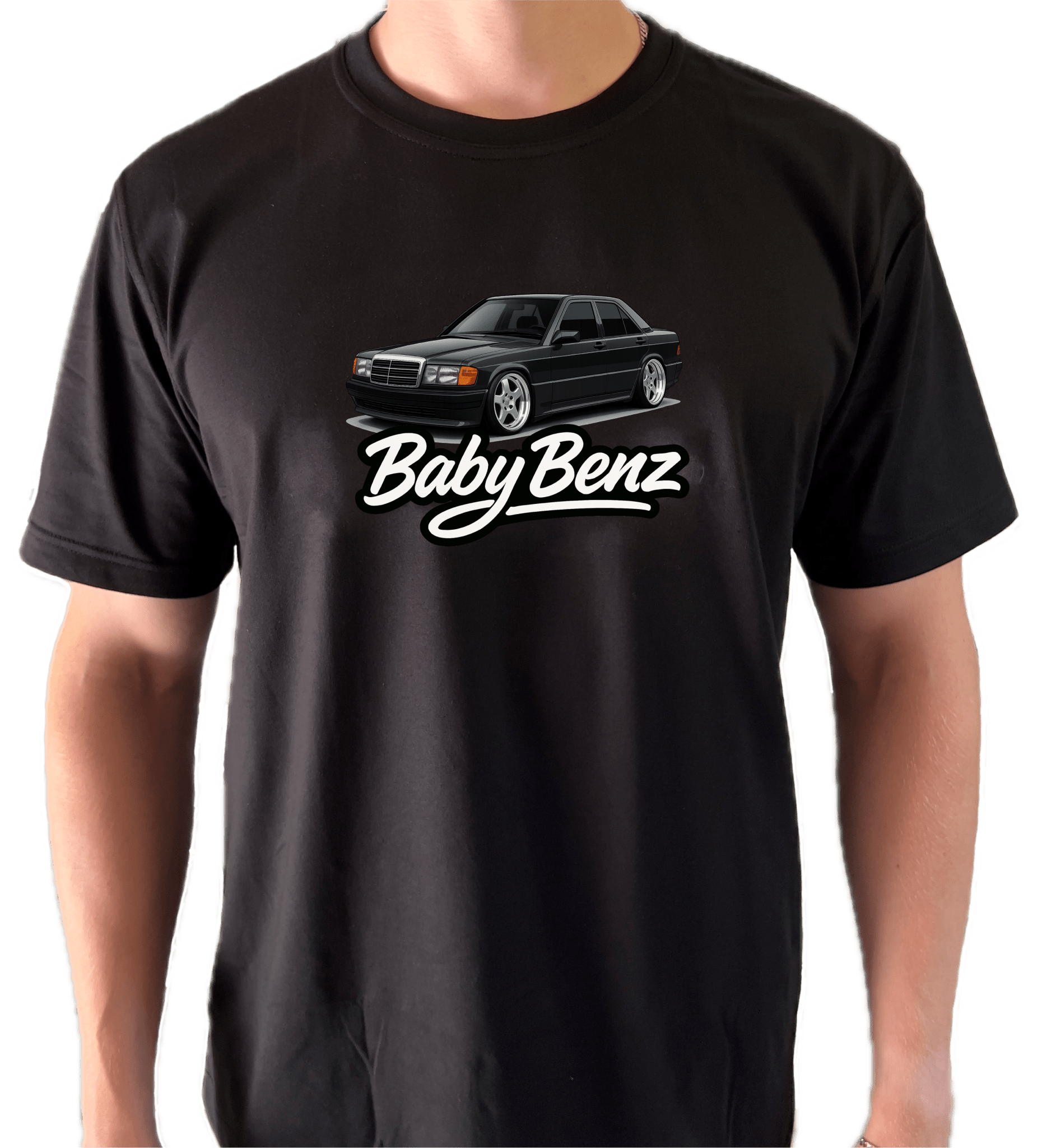 Mercedes W201 „Baby Benz“ Fan T-Shirt - SaveTheClassics