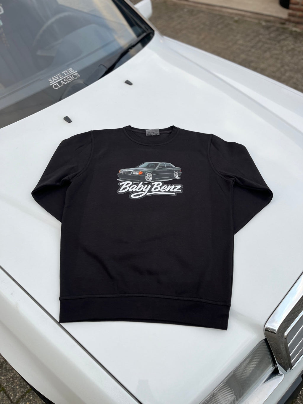 Sweatshirt W201 "Baby Benz" - SaveTheClassics