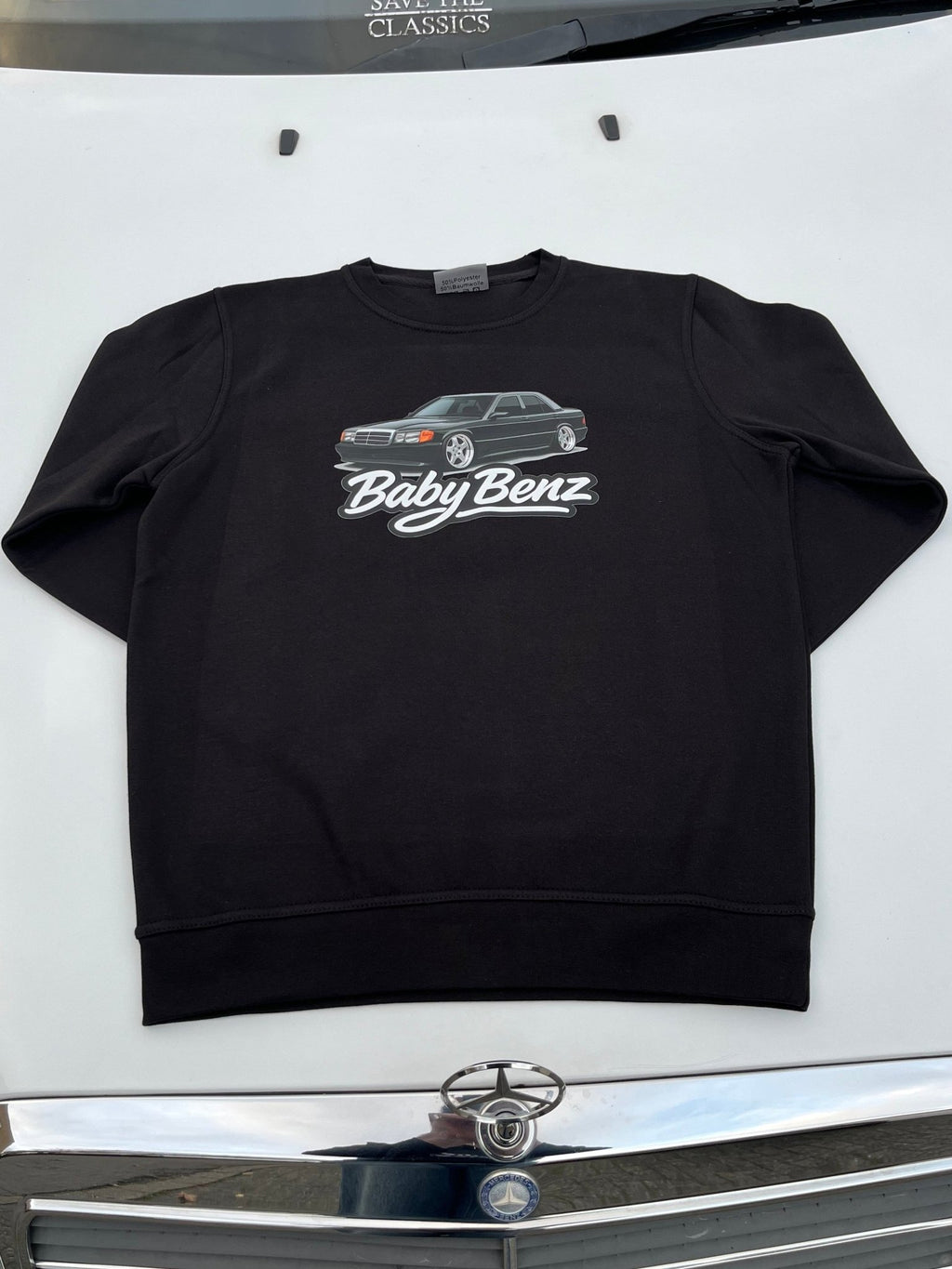 Sweatshirt W201 "Baby Benz" - SaveTheClassics