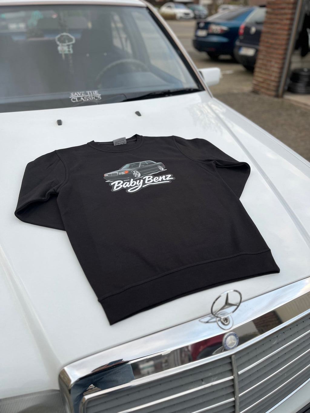 Sweatshirt W201 "Baby Benz" - SaveTheClassics